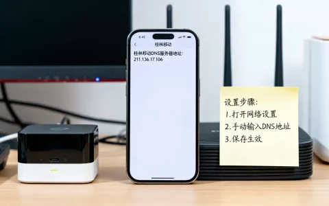 桂林移动DNS服务器地址是多少，怎么设置才能生效？