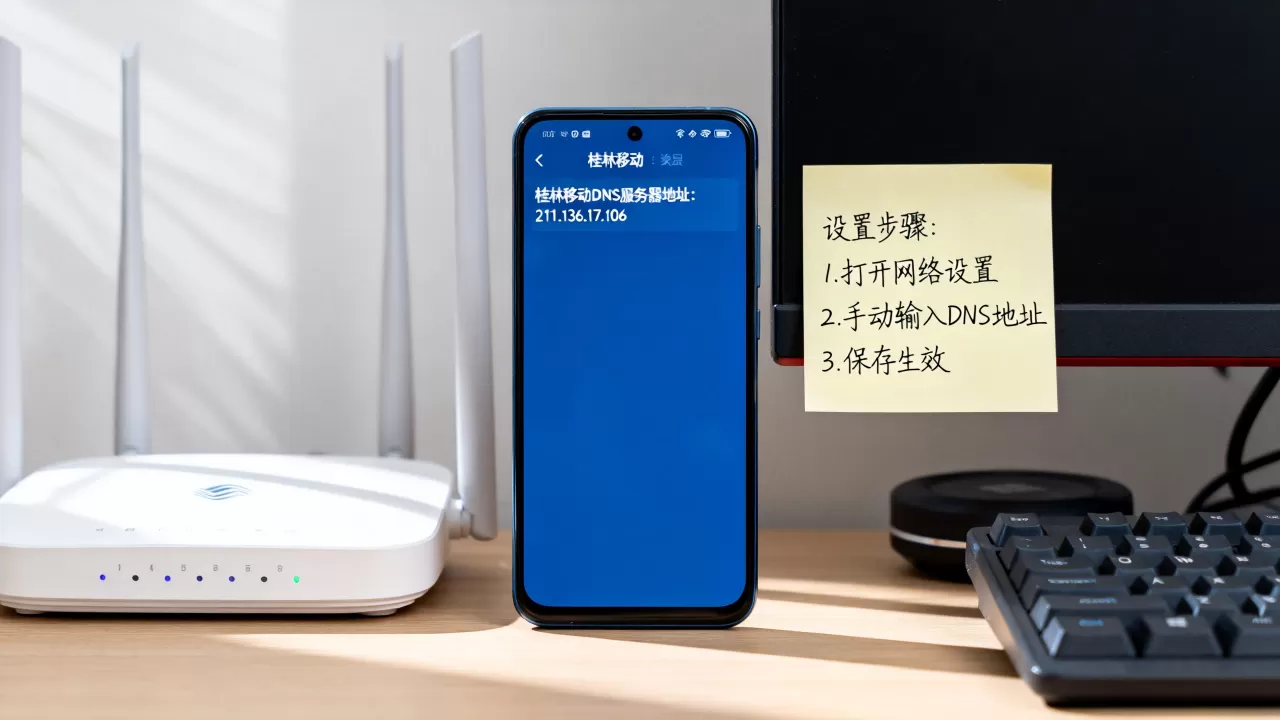 桂林移动DNS服务器地址是多少,怎么设置才能生效? 桂林移动DNS服务器地址是多少,怎么设置才能生效?