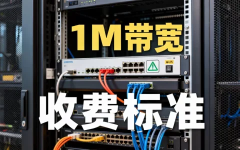 服务器带宽1m多少钱，带宽价格收费标准是什么？