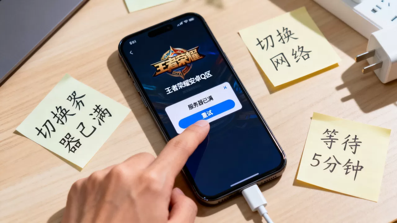王者安卓q区服务器满了吗,进不去怎么办? 王者安卓q区服务器满了吗,进不去怎么办?