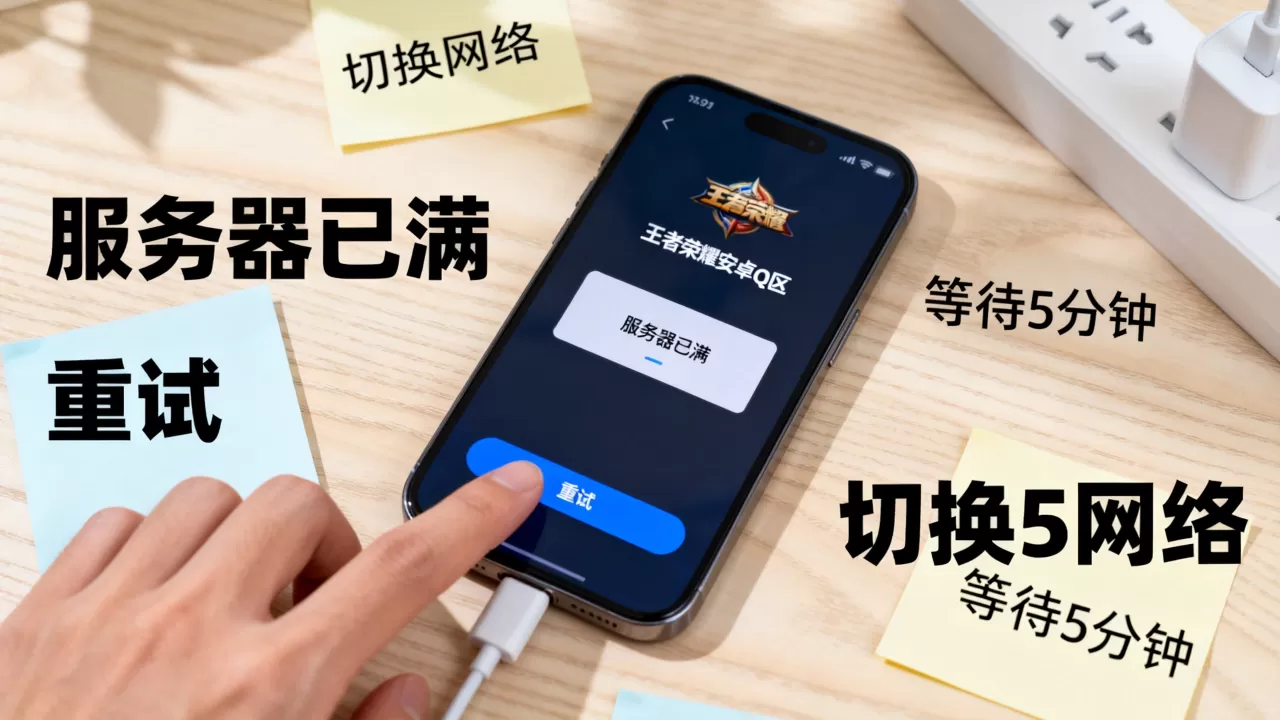 王者安卓q区服务器满了吗,进不去怎么办? 王者安卓q区服务器满了吗,进不去怎么办?