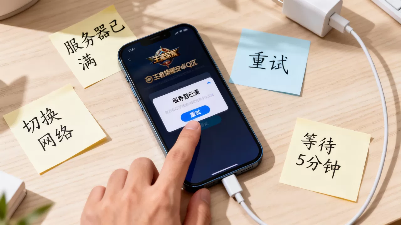 王者安卓q区服务器满了吗,进不去怎么办? 王者安卓q区服务器满了吗,进不去怎么办?