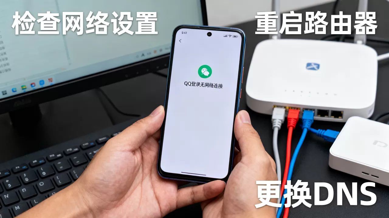 QQ登录总提示无网络连接服务器怎么办,网络连接失败解决方法 QQ登录总提示无网络连接服务器怎么办,网络连接失败解决方法