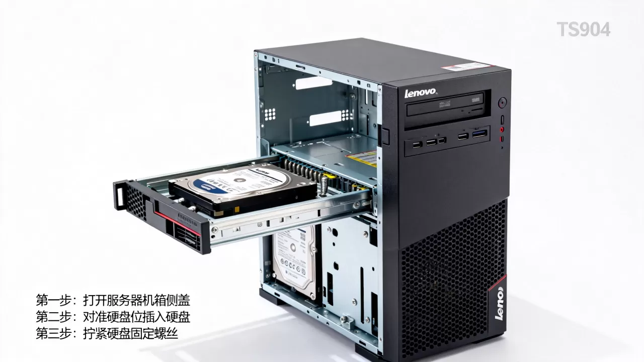 联想TS90X塔式服务器怎么装硬盘,硬盘安装步骤有哪些? 联想TS90X塔式服务器怎么装硬盘,硬盘安装步骤有哪些?