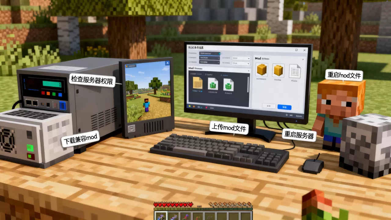 我的世界服务器禁止添加mod咋办,服务器怎么添加mod? 我的世界服务器禁止添加mod咋办,服务器怎么添加mod?
