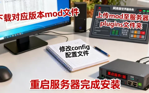 网易版我的世界服务器怎么弄mod，详细步骤是什么？