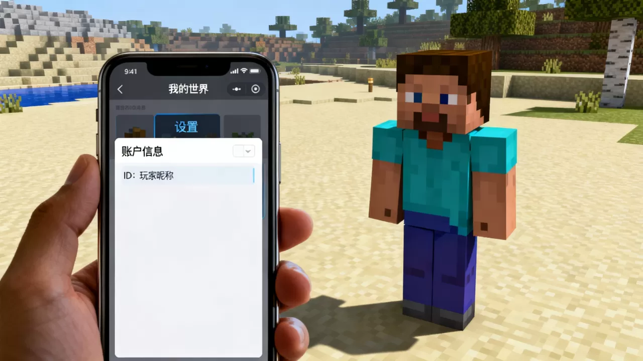 我的世界服务器怎么看自己的ID,我的世界ID怎么查? 我的世界服务器怎么看自己的ID,我的世界ID怎么查?