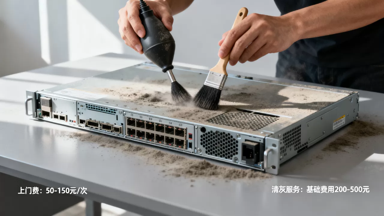 服务器清灰一次要花多少钱,上门服务怎么收费 服务器清灰一次要花多少钱,上门服务怎么收费