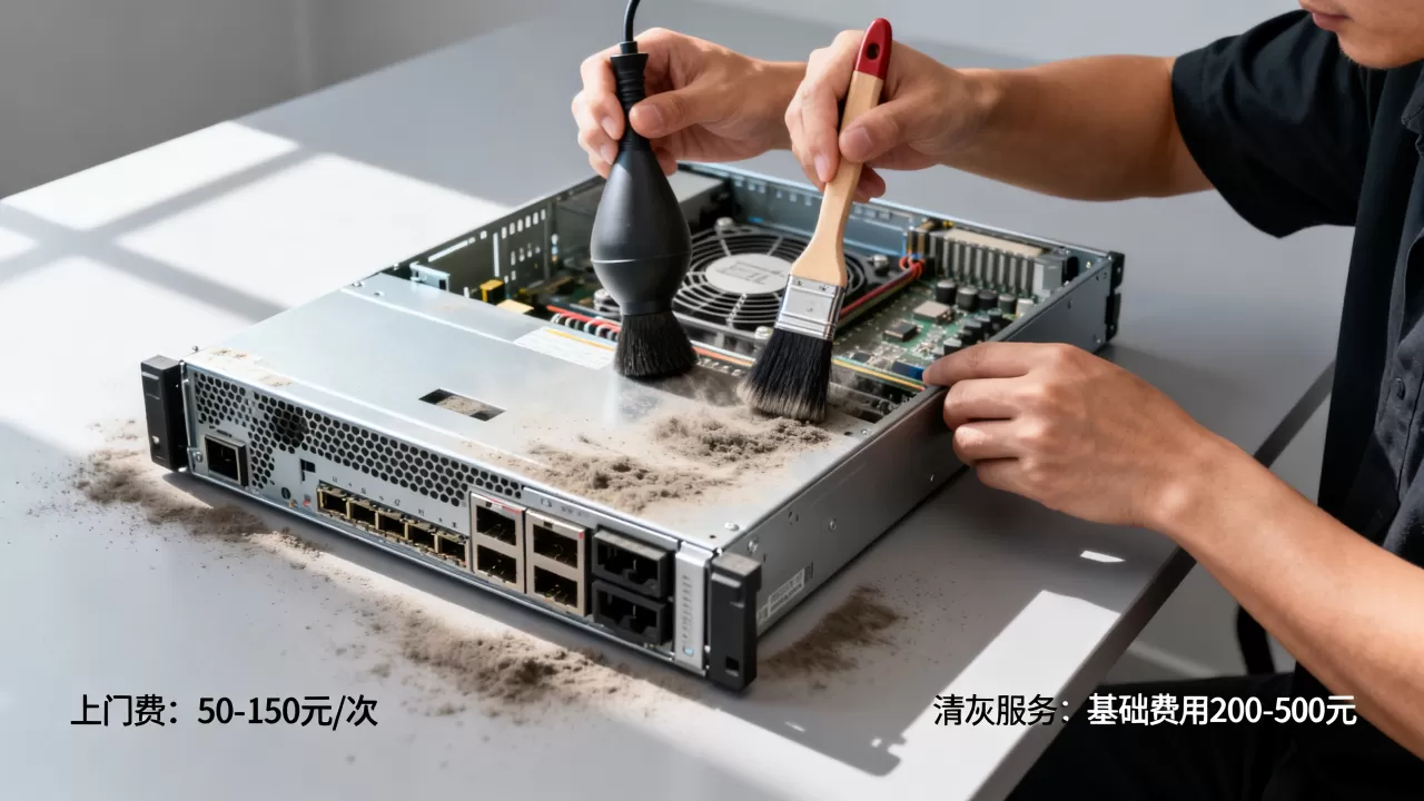 服务器清灰一次要花多少钱,上门服务怎么收费 服务器清灰一次要花多少钱,上门服务怎么收费