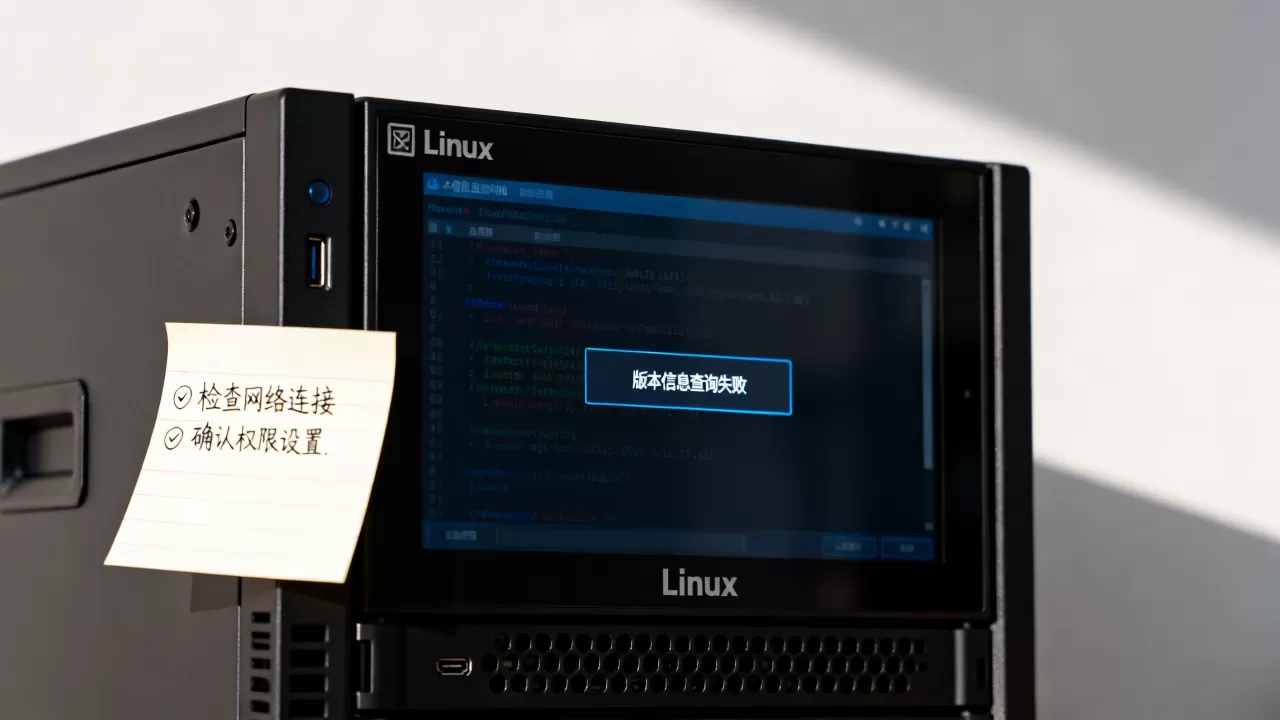 linux服务器版本信息失败怎么办,是什么原因? linux服务器版本信息失败怎么办,是什么原因?