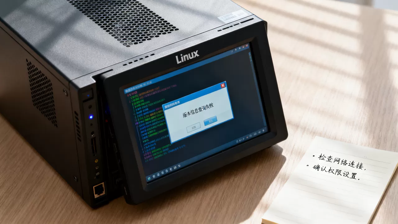 linux服务器版本信息失败怎么办,是什么原因? linux服务器版本信息失败怎么办,是什么原因?