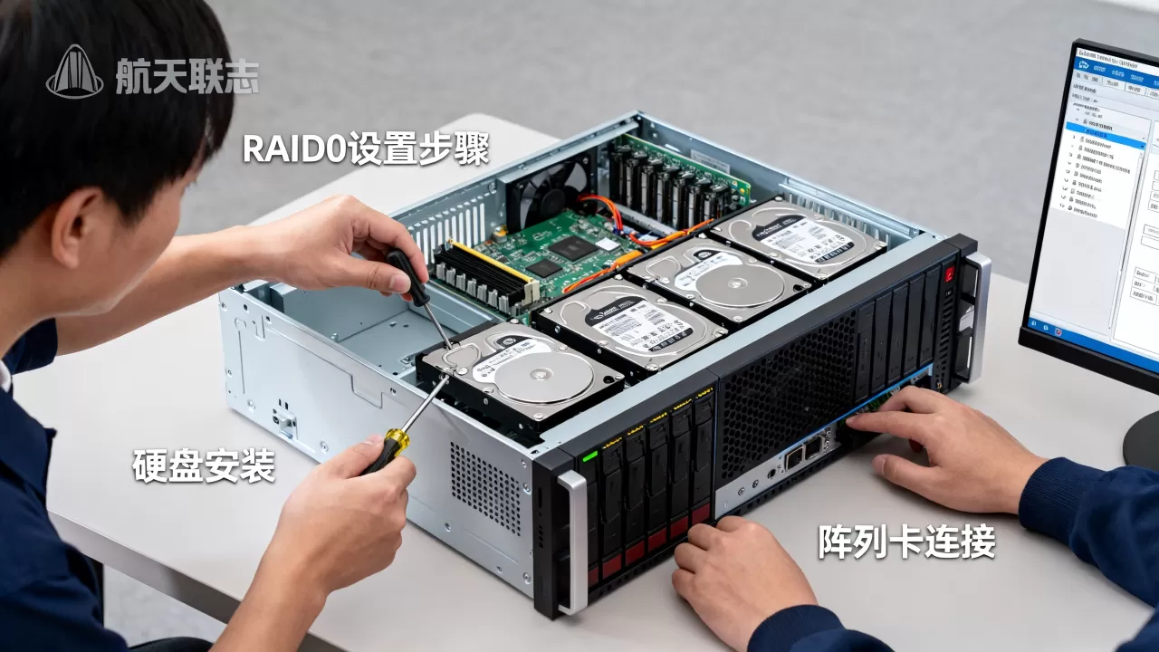 航天联志服务器如何做RAID0,服务器RAID0怎么设置? 航天联志服务器如何做RAID0,服务器RAID0怎么设置?