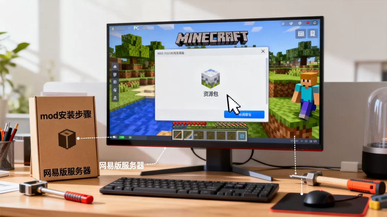 我的世界PC网易版服务器怎么加mod,网易版模组怎么安装? 我的世界PC网易版服务器怎么加mod,网易版模组怎么安装?