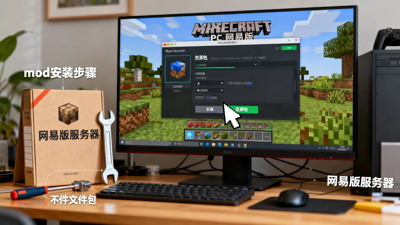 我的世界PC网易版服务器怎么加mod,网易版模组怎么安装? 我的世界PC网易版服务器怎么加mod,网易版模组怎么安装?