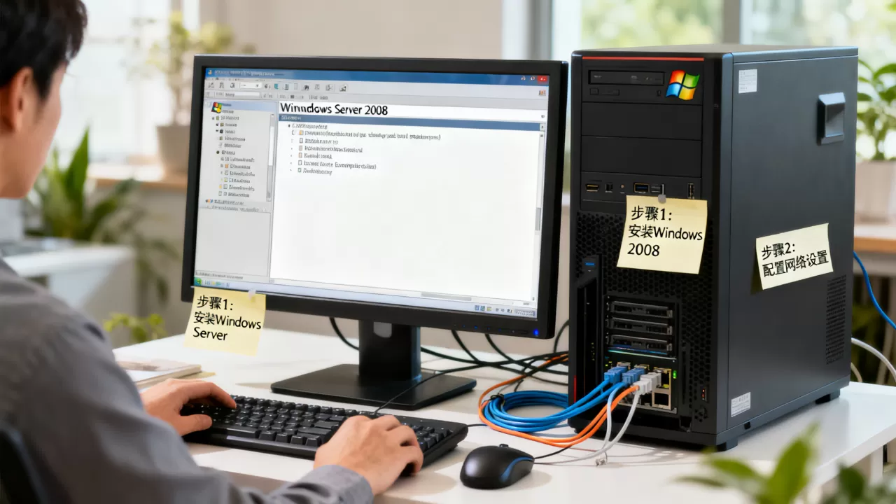 Windows2008如何构建网络服务器,需要哪些步骤? Windows2008如何构建网络服务器,需要哪些步骤?