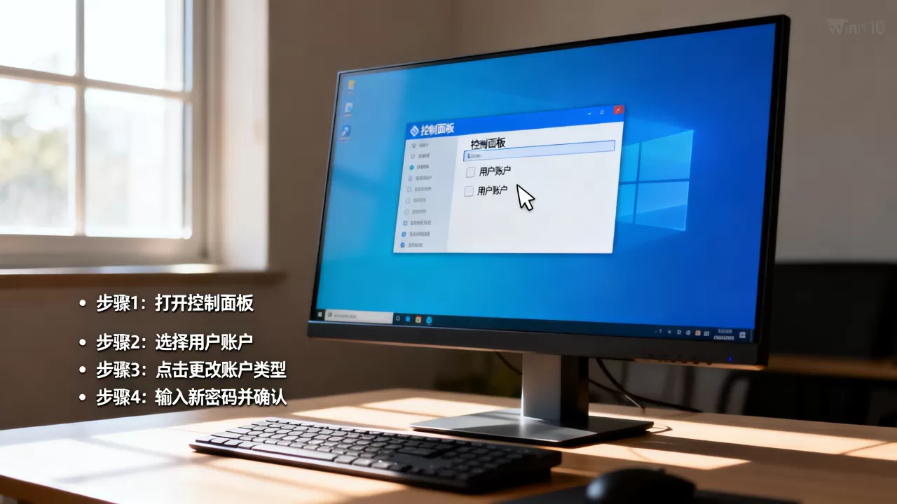 win10共享服务器账户密码怎么更改?,详细步骤是什么? win10共享服务器账户密码怎么更改?,详细步骤是什么?