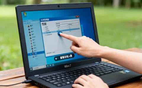 Win7怎么看服务器在线人数，服务器同时在线人数怎么查？