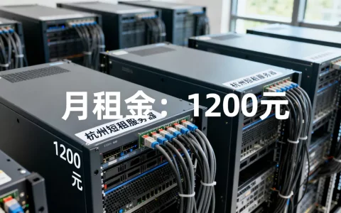 杭州短租服务器是怎么收费的，杭州短租服务器一个月多少钱？