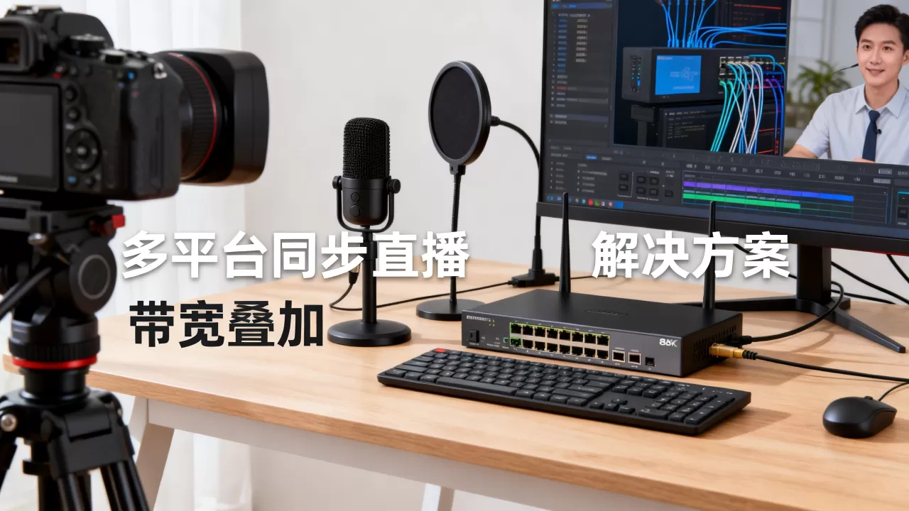 多平台同步直播带宽叠加是怎么回事,如何解决? 多平台同步直播带宽叠加是怎么回事,如何解决?