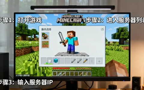 从mc百科上找到的服务器怎么玩，我的世界怎么进服务器？