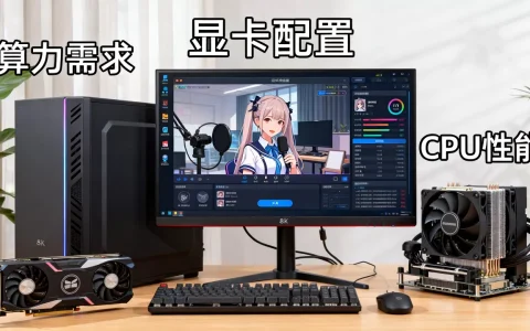 虚拟主播直播对算力有哪些特殊要求，需要什么电脑配置？