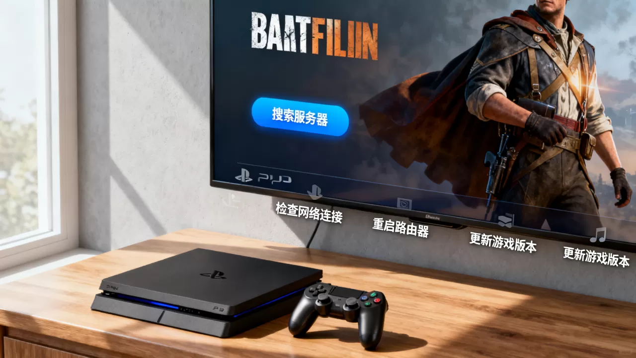 PS4战地1怎么搜索服务器,搜索不到怎么办? PS4战地1怎么搜索服务器,搜索不到怎么办?