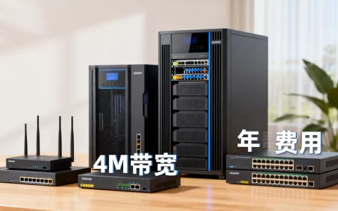 服务器带宽4M一年多少钱，4M带宽够用吗？