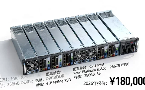 九格刀片服务器多少钱一台，2026年报价及配置参数是多少？