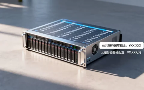 公共服务器一年租金多少，云服务器收费标准明细
