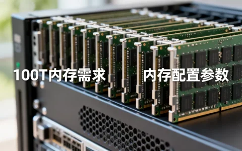 100T服务器内存要多大，服务器内存配置怎么选？