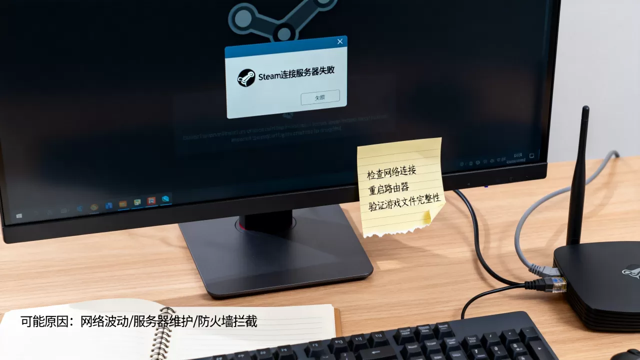 为什么Steam电脑连不上服务器总是失败,怎么解决? 为什么Steam电脑连不上服务器总是失败,怎么解决?