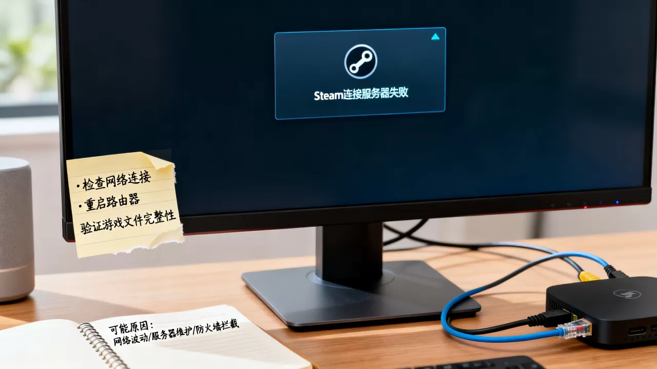 为什么Steam电脑连不上服务器总是失败,怎么解决? 为什么Steam电脑连不上服务器总是失败,怎么解决?