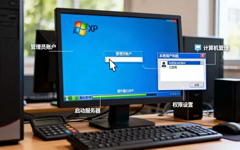 xp系统如何用管理员身份启动服务器，管理员权限怎么开？