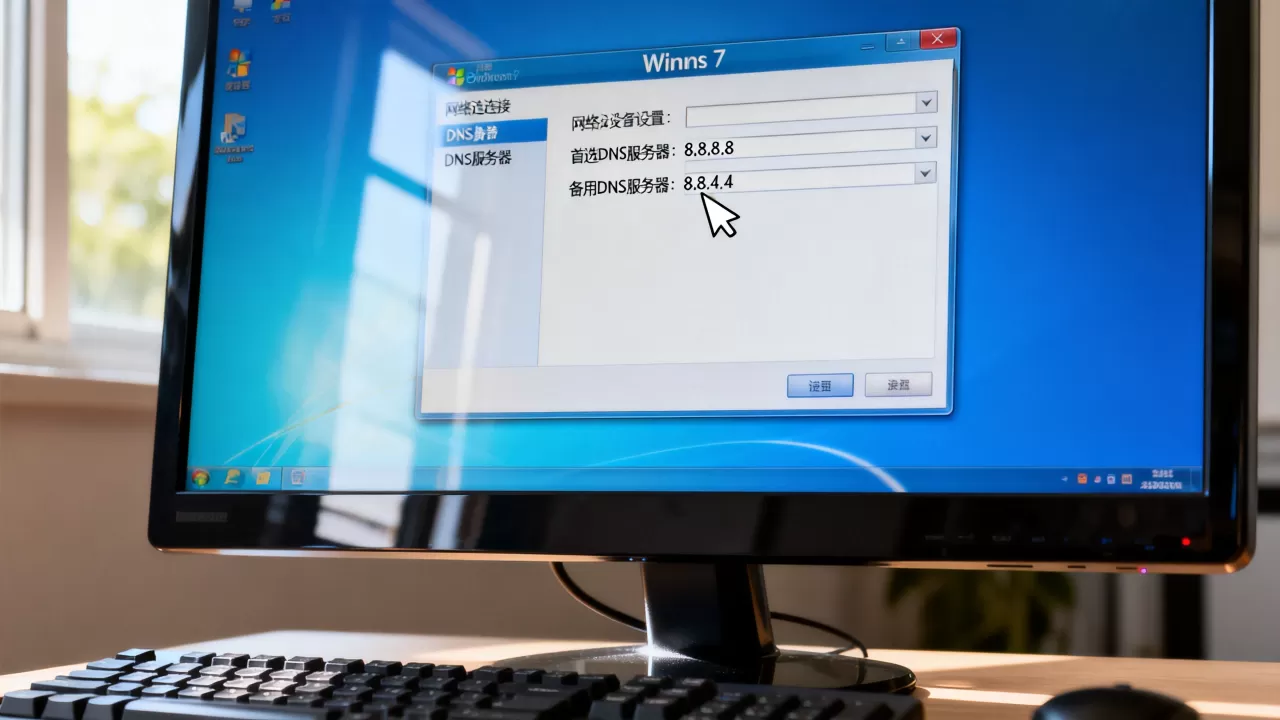 Win7的DNS服务器地址是多少?,怎么设置DNS服务器? Win7的DNS服务器地址是多少?,怎么设置DNS服务器?