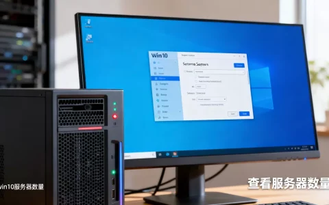 win10有多少个服务器？,服务器数量在哪看？