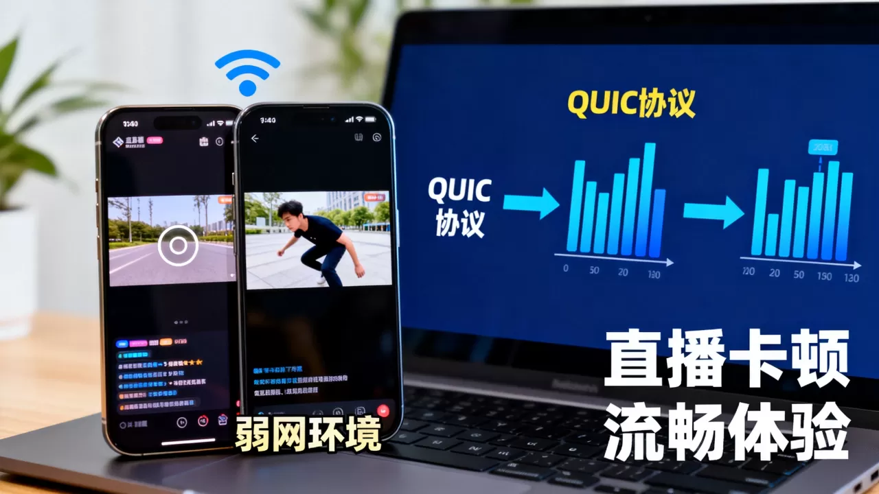 弱网环境下QUIC协议如何改善直播体验,直播卡顿怎么办? 弱网环境下QUIC协议如何改善直播体验,直播卡顿怎么办?