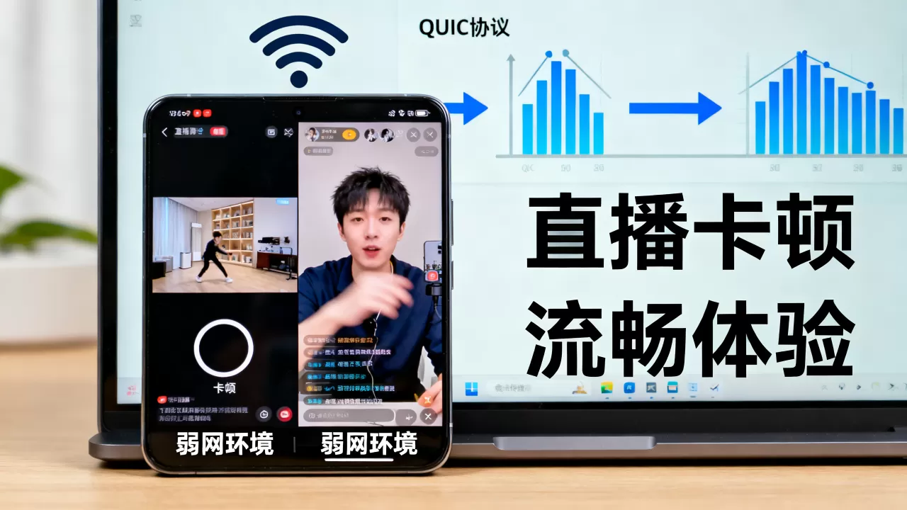 弱网环境下QUIC协议如何改善直播体验,直播卡顿怎么办? 弱网环境下QUIC协议如何改善直播体验,直播卡顿怎么办?