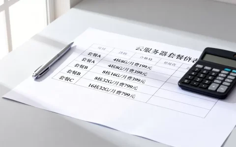云服务器套餐价格表怎么看？，哪个配置性价比高？