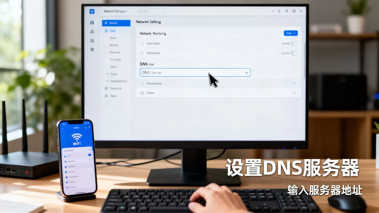 手选DNS服务器的码是多少,在哪里设置? 手选DNS服务器的码是多少,在哪里设置?