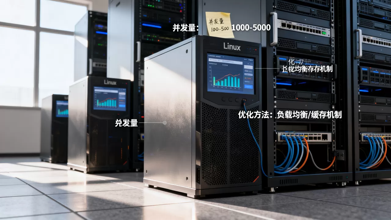Linux服务器并发量一般多少,怎么优化? Linux服务器并发量一般多少,怎么优化?