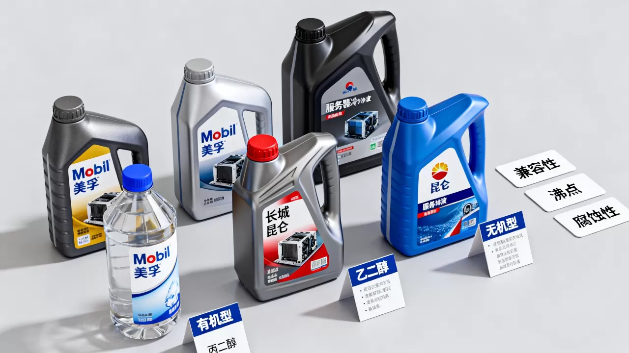 服务器冷却液有哪些常见品牌和类型,怎么选? 服务器冷却液有哪些常见品牌和类型,怎么选?