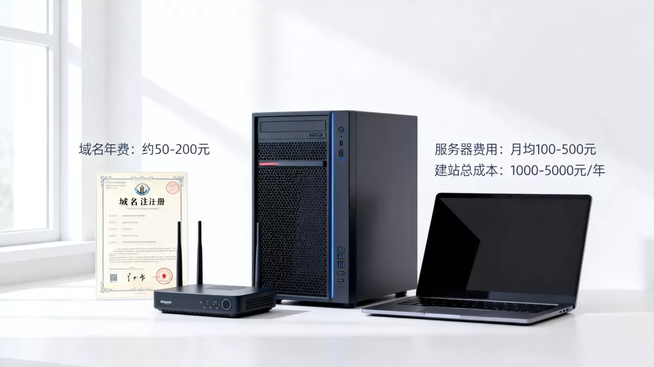 域名和服务器一年要多少钱,个人建站费用大概多少? 域名和服务器一年要多少钱,个人建站费用大概多少?