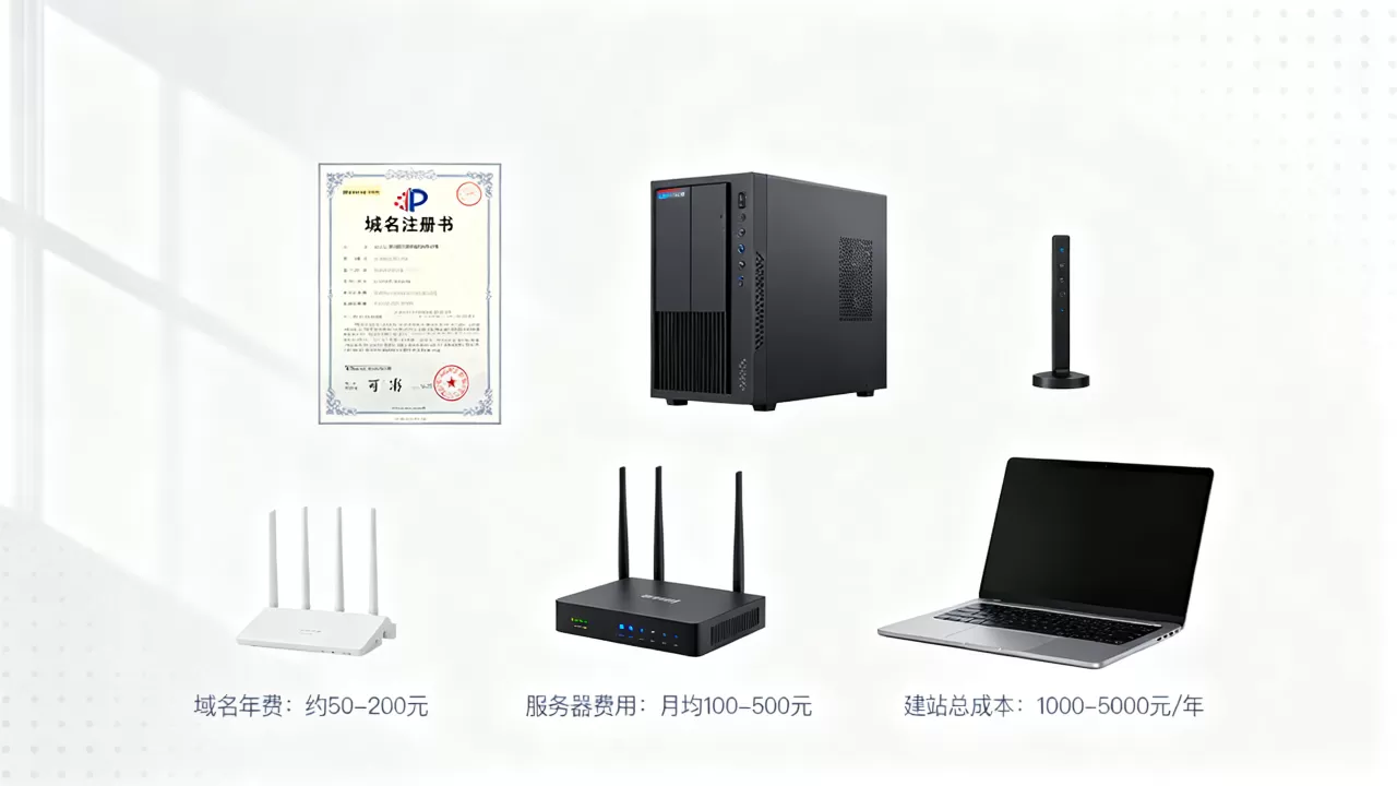 域名和服务器一年要多少钱,个人建站费用大概多少? 域名和服务器一年要多少钱,个人建站费用大概多少?