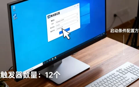 Win10里有多少个触发器可以启动服务器？,怎么设置