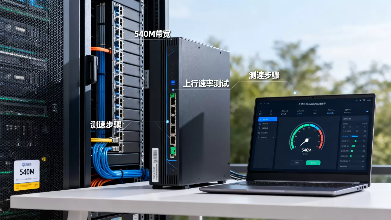 服务器540M带宽上行是多少呢,怎么测速? 服务器540M带宽上行是多少呢,怎么测速?