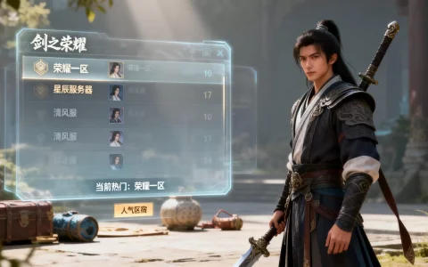 剑之荣耀有哪些服务器？,哪个区服人气最高？