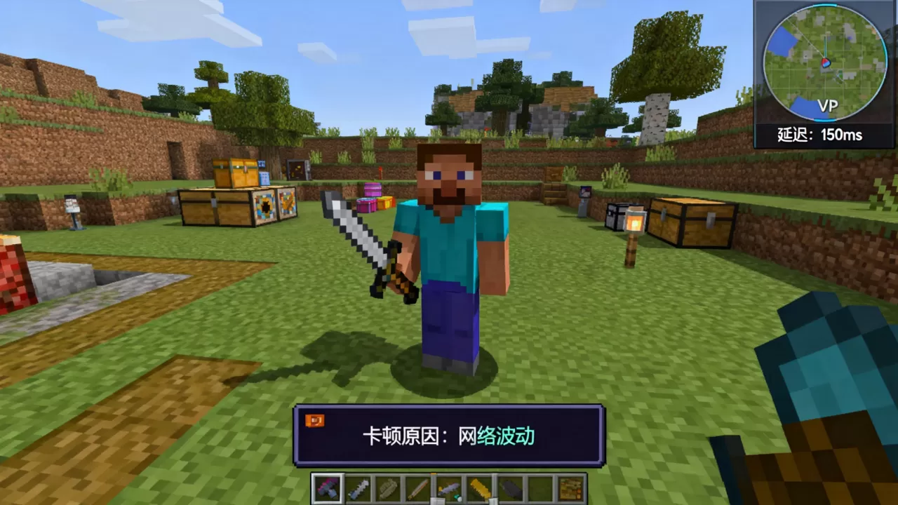 我的世界服务器PVP延迟高怎么办,卡顿是什么原因 我的世界服务器PVP延迟高怎么办,卡顿是什么原因