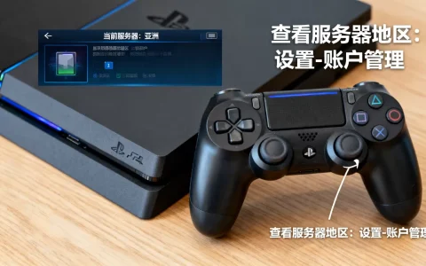 PS4怎么知道自己在哪个服务器，PS4服务器地区怎么查看？