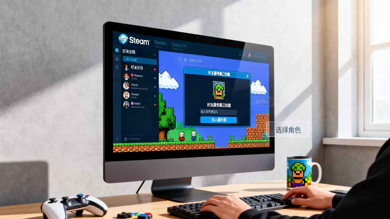 steam泰拉瑞亚怎么进好友服务器,泰拉瑞亚联机怎么加入? steam泰拉瑞亚怎么进好友服务器,泰拉瑞亚联机怎么加入?