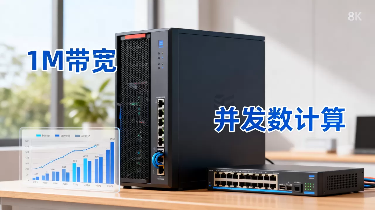 1M带宽服务器到底能支持多少并发,并发数怎么计算? 1M带宽服务器到底能支持多少并发,并发数怎么计算?